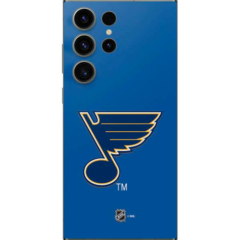 NHL St. Louis Blues Solid Background Galaxy S25 Ultra Skin